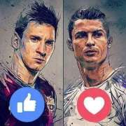 Like for Messi and Love for Ronaldo - Vote your Game Today