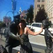 Funny Things people do with Statue