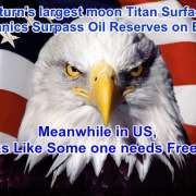 Saturn's largest moon Titan Surface  Organics Surpass Oil Reserves on Earth - US wants to give Freedom to Titan from Oil